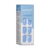 KISS imPRESS Color Press-On Manicure, Gel Nail Kit, PureFit Technology,