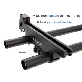 BENJONI N-M Robust Holder for Your Lens Control System - Innovative Holder for Focus Puller - Precise Focusing and Stability for Professional Film Teams - Compatible with Nucleus-M