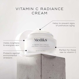 Medik8- Crema de da CTetra Crema facial con vitamina C lipdica Hidrata, suaviza e ilumina Luminosa y