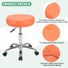 M METERXITY 4-Pack Bar Stool Covers Round, for 12-14 Inch