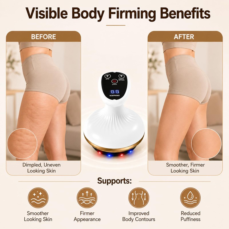Cellulite Massager 4-in-1 with Vacuum & Gua Sha - 9