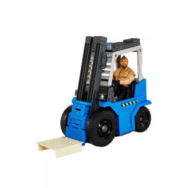 Mattel WWE Wrekkin Slam 'n Stack Forklift * Brock Lesnar