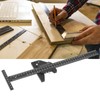 Woodworking Line Ruler Depth Vernier Measuring Caliper Combination Scribe Measure