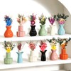 Larber 12PCS Mini Dried Flower Bouquet Dried Wildflowers Dried Flowers