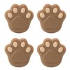 12 Pcs Corner Protector Cat Paw Shape Silicone Material 3.8x3.8x1.9cm