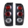HEADLIGHTSDEPOT Black Altezza Tail Light Set With Smoke Lens Compatible