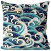 VOID Gold Wave Cushion Cover Polyester Waterproof Outdoor Indoor Cushion