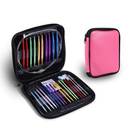 13 Pairs Interchangeable Circular Knitting Needles Needle Kit 2.75mm-10mm with Case