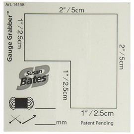 Susan Bates Gauge Grabber for Knit and Crochet , 10 Per Package