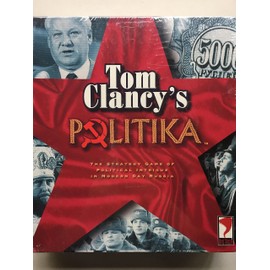Tom Clancy's Politika Board Game 1997 Red Storm sealed