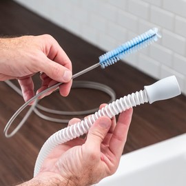 CPAP Soap Cleaning Brush Set - Flexible Long and Short Brushes for Cleaning, Soft Bristles, for Tubes and Hard-to-Reach Places