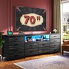Romorgniz 63" Long Dresser for Bedroom with 12 Fabric Drawers