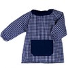 KLOTZZ Children's Painting Apron for Nursery, Checked Craft Coat, Baby
