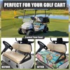 Knextrepoy Sea Turtle Golf Cart Seat Cover for 2 Seats