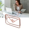 100PCS Paper Clips Portable Mini Cute Shape Electroplated Rose Gold