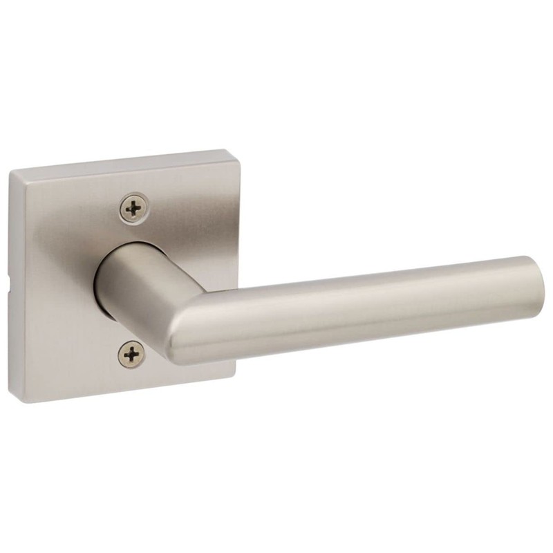 Kwikset 720MILSQT-26 Milan Lever with Square Rose Passage Door Lock