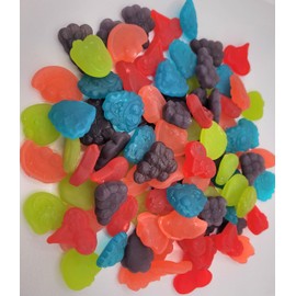 Valentine's Day Gummies Assorted Fruity Flavors - Approx 75 Sweet & Fruity Original Gummy Candies, Soft & Chewy Candy for Parties and Snacks, Perfect Basket Stuffer and Kid's Fun Gift