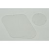 KAISH Clear LP Standard Rear Control Switch Plate Transparent Cavity
