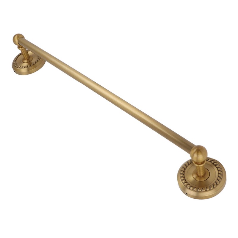 Copper Towel Bar European Style Bathroom Single Bar Towel Rack