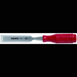 Bahco 1031-18 Chisel with Plastic Handle, Red, 18 mm