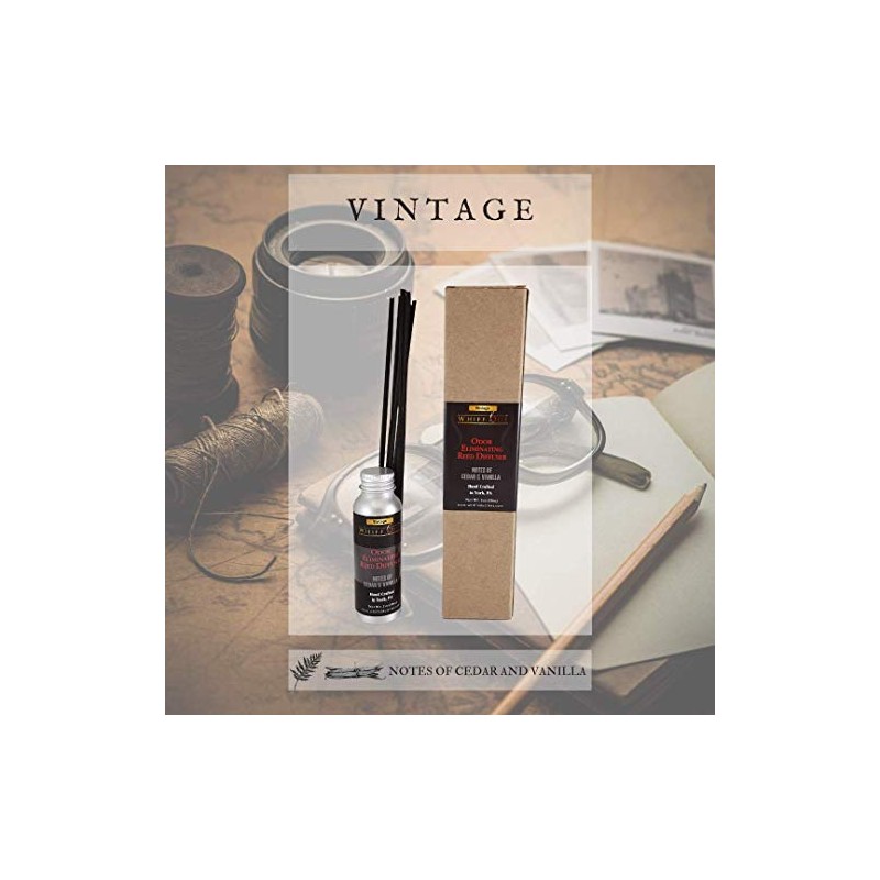 WHIFF OUT ODOR ELIMINATING REED DIFFUSER ( Vintage ) Scent