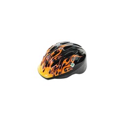 Palmy Kids Helmet, Fire/Black (M24), 20.5 - 22.0 inches (52 - 56 cm), Inner Width: 5.7 inches (14.5 cm), SG Standard