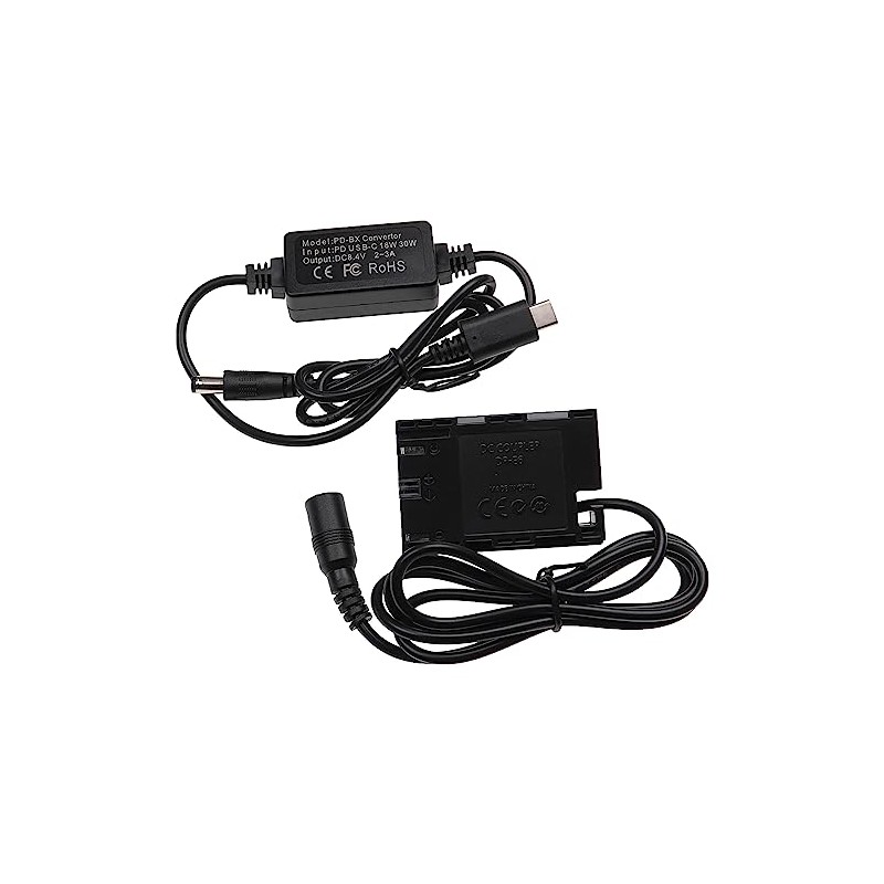 vhbw USB Power Supply Compatible with Canon EOS 70D, 7D