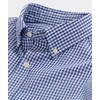 vineyard vines Men's Gingham Stretch Poplin Shirt, Maritime