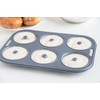 Fox Run 4495 Non-Stick Donut Pan, 6-Cavity