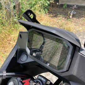 EKSED Motorcycle Meter Frame Cover, Speedometer Instrument Dashboard Panel Guard for XL750 Transalp 2023-2024 Sun Visor Glare Protection Transalp XL750 XL 750 XL-750 Accessories