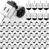 Coume 200 Pack Dc Motor 1.5-3v 23000rpm Mini Hobby Electric