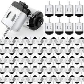 Coume 200 Pack Dc Motor 1.5-3v 23000rpm Mini Hobby Electric Motor High Speed Torque for DIY Remote Control Toy Car Science Experiments