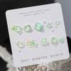 Hi Uni Bling Bling Ice Cubic Mix Stone Self Nail Parts, 1 Piece, #3 / 하이유니 블링블링 얼음 큐빅 믹스 스톤 셀프 네일 파츠, 1개, #3