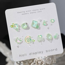 Hi Uni Bling Bling Ice Cubic Mix Stone Self Nail Parts, 1 Piece, #3 / 하이유니 블링블링 얼음 큐빅 믹스 스톤 셀프 네일 파츠, 1개, #3