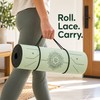 6mm TPE Anti-Slip Yoga Mat, 180 x 57 cm Eco-Friendly
