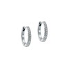 Ted Baker Heplie Crystal Hoop Earrings (14mm outside diameter) For