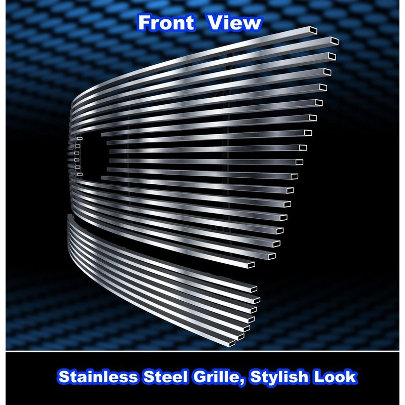 APS Compatible with 2004-2005 F-150 Honeycomb Style Chrome Stainless Billet