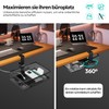 AceList 360° Under Desk Drawer Organiser Pencil Drawer, 360° Rotating
