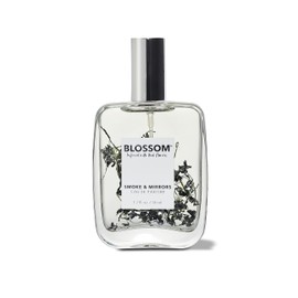 Unisex Eau De Parfum Spray Perfume for Women, TikTok Perfume Fragrance, Infused with Real Flowers, Made in USA, 1.7oz (Black Amber, Patchouli, Persian Galbanum, Leather, Bergamot) Smoke & Mirrors