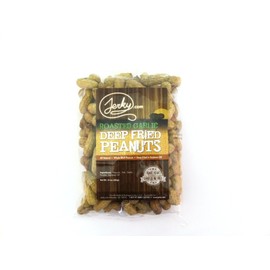 Jerky.com Deep Fried Peanuts in Shell Garlic Flavor 10oz - Original Garlic Flavor Peanuts - Inshell Peanuts for Human - USA Grown, Perfect Snack Food