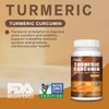 Pslalae Turmeric - 120 Capsules - 2250 mg Per Capsule