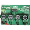 Kingfisher 4 Way Water Tap Connector
