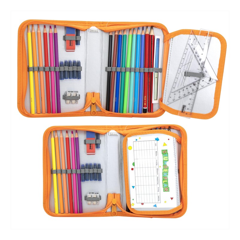 Idena 22079 - Pencil Case with Zip, Design Sound, Filled