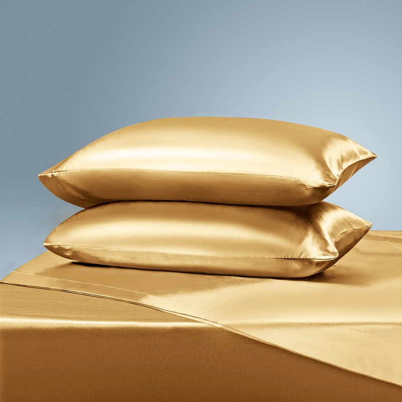 Manyshofu Satin Full Sheets Set 4 Piece - Soft Silky