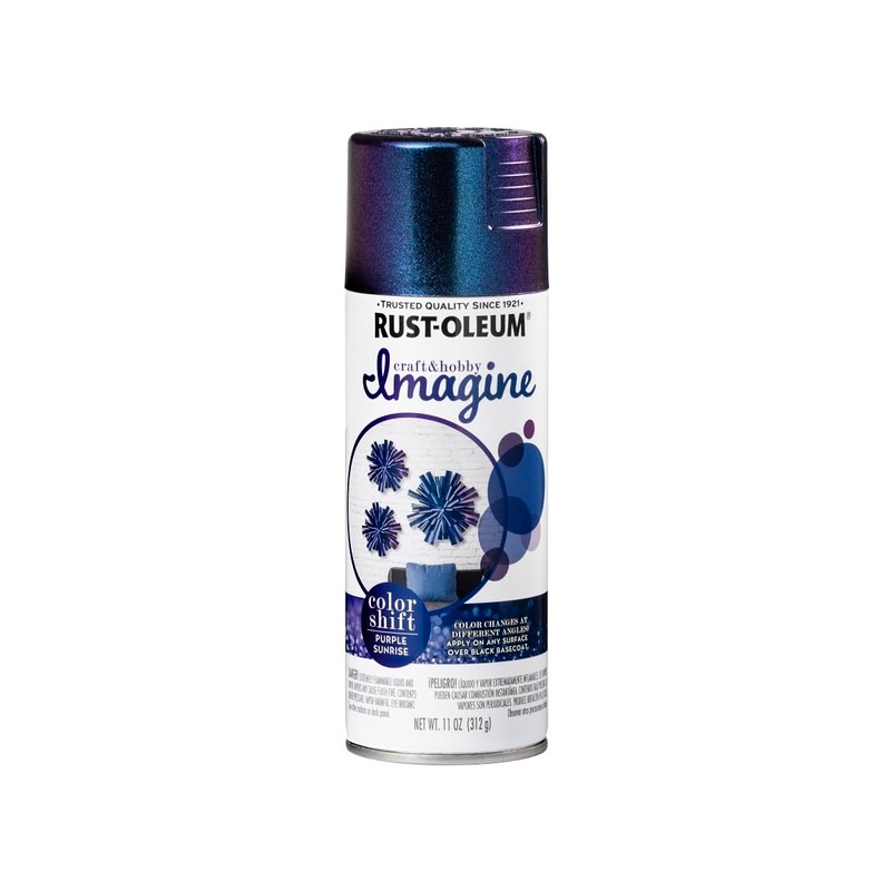 Rust-Oleum Imagine Craft & Hobby Color Shift Spray Paint Purple
