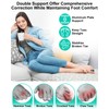 snqqmtt 2Pcs Hammer Toe Straightener with Removable Aluminum Plate and