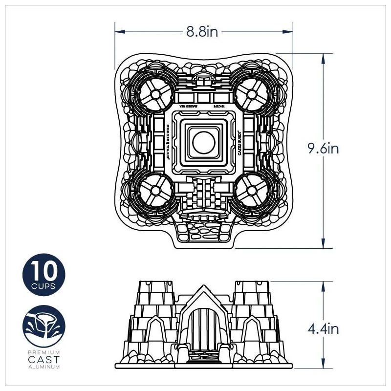 Nordic Ware Castle Bundt® Pan