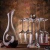Mylifestyle Elegant Desktop Crystal Glass Stemware Rack/Rotate 6 Wine Glass