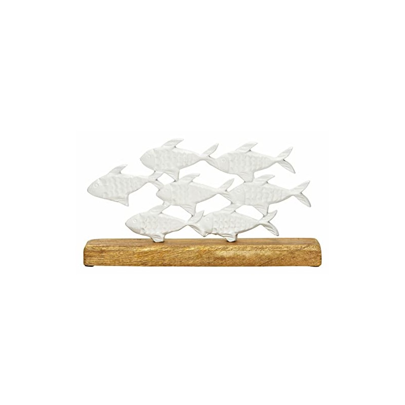 Spetebo Maritime Decorative Stand Fish Shoal – 30 x 16