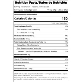 Family Size Sandy's Nutty Granola,620g, 21.8 Oz, Healthy Breakfast Almond and Oat Cereal, Made with Almonds, Walnuts, Pumpkin Seeds and Oats, Vanilla Flavor Clusters, Maple Granola Snacks